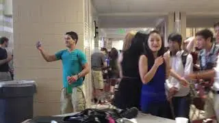 Central High School food fight 2012