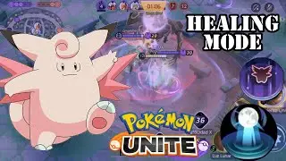 BEST BUILD CEFABLE  HEALER TANK POKEMON  UNITE 🛡️💞
