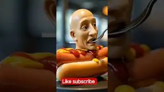 🍔 Food comes alive! 😱✨#FastFoodArt #FoodWithFaces #AIArt #ViralArt#shortsviral