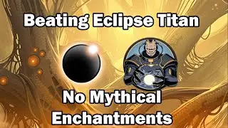 Shadow Fight 2: Beating Eclipse Titan (no mythical enchantments)