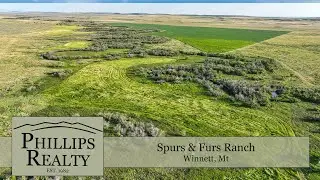 New Montana Ranch for Sale - Spurs and Furs Ranch - Winnett, Mt