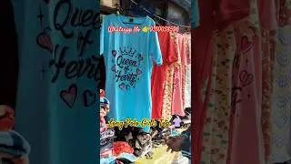 Tiripur Collection Girls Long Polo || Azad Market Delhi