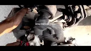 XUV 500 REAR WHEEL BRAKE PADS CHANGE