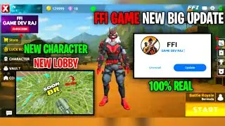 FFI Game New Big Update Game Dev Raj | Free Fire India New Update