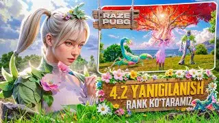 YEVROPA SERVERIDA ZAVA OLAMIZ TOLKA RANK PUW #pubgmobile