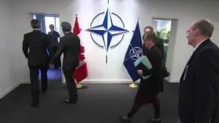 Bilateral Meeting Between NATO Secretary General and The Minister of Defence of Canada