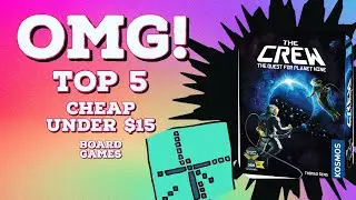 Top 5 Cheap Under $15 Board Games