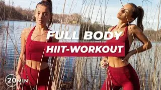 20MIN BRUTAL FULL BODY HIIT WORKOUT | burn lots of calories in a short time |  NO EQUIPMENT