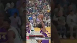 NBA 2K26: Kobe Bryant DOMINATES &ndash; Player of the Game! 1986 Celtics vs 2001 Lakers