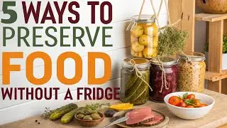 Ways to Preserve Food Without a Fridge | Easy Long-Term Storage Hacks