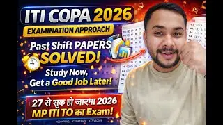 MP ITI TO COPA 2026 || PYQ FOR EXAM 2026 || PYQ SOLUTION EXAMINATION APPROCH || #copa #itijobs #pyq