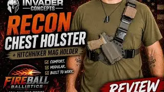 Invader Concepts The Recon Chest Holster and The Hitchhiker Magazine holder review