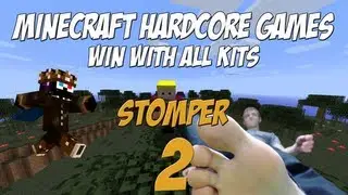 Minecraft Hardcore Games - Episode 2 STOMPER - Win With All Kits w/ Serilum