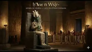 Hymn Of Osiris &mdash; Late Egyptian | Ancient Ritual Chant 🐍⚱️🌑