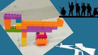 BUILDING BLOCKS GUN || LEGO TOYS || HOW TO MAKE LEGO SHAPES