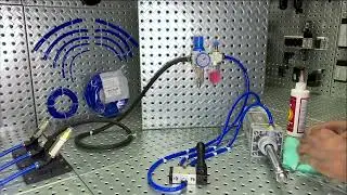 HAK Pneumatic Filter-Regulator-Lubricator 1/4
