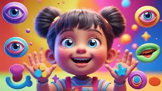 Five Senses Song for Kids | Learn Sight, Hearing, Smell, Taste & Touch | ZUZU Melody