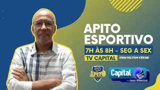 APITO ESPORTIVO AO VIVO 22-12-25 | Segunda a Sexta às 7h | TV Capital 32.1 – Seu Canal Promessas ⚽📺
