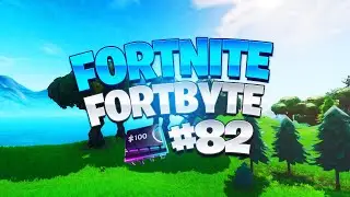 Fortnite Fortbyte #82 Location! - Accessible by solving the pressure plate puzzle NW of The Block!