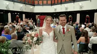Happy young couple's wedding day at the Rutledge in Grand Rapids, MI - Molly + Elijah
