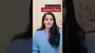 Top 4 Best Eco-friendly Sanitary Pads in India #sanitarypads #pads #periods #ytshorts #menses #pcod