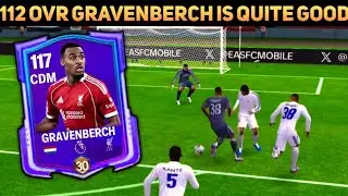 112 OVR Gravenberch Is Quite Good 😃 | Gravenberch Review FC Mobile 