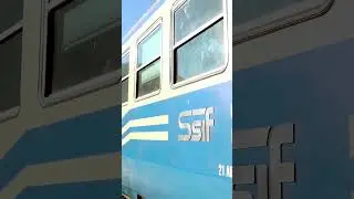SSIF ABe 8/8 21 "Roma" a Creggio, Vigezzina. #domodossola #re @ferroviavigezzinacentovall8317
