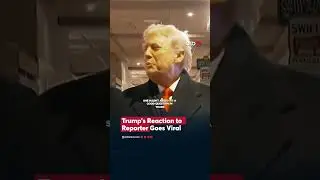 Trump&rsquo;s Reaction to Reporter Goes Viral