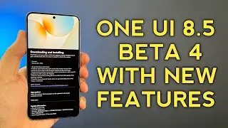 Samsung New ONE UI 8.5 BEATA 4 Update Arrived For Flagship Galaxy Phones😱 #samsung #oneui8 