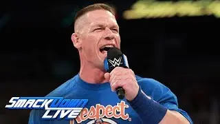 Возвращение Джона Сины прервано Русевым: SmackDown LIVE, 4 июля 2017 г.