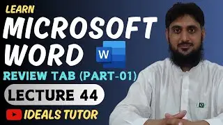 3 Interesting Proofing Tools In MS Word 2025 | Lecture 44 | Review Tab (Part 1) | Word In Urdu/Hindi