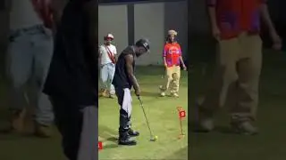 Camidoh and Beeztrap on the golf course and this happened #ghana #stonebwoy #camidoh