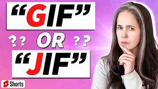 How to pronounce GIF