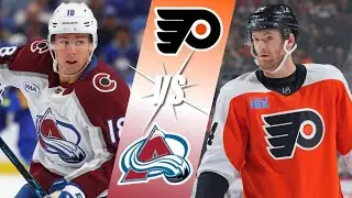 Philadelphia Flyers VS. Colorado Avalanche | LIVE Reactions | Play-By-Play | Watch Party