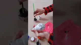 Easy Bulb Painting Idea|| How to Paint On a Bulb ||
