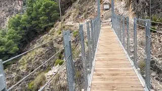 Puente Colgante de Canillas de Aceituno (Málaga)