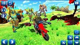 Drive Motorbikereal | Beach Fighting | 3D Gameplay | #anshi143