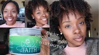 Best Twisting Butter for Type 4 Natural Hair| Twistout ft. Strands of Faith Holy Grail Collection