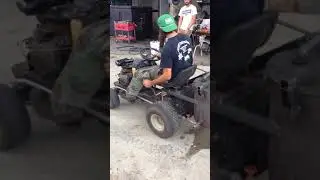 charcoal lawnmower