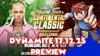 AEW Manchester Dynamite and Collision Holiday Bash 17/12/25 preview and predictions