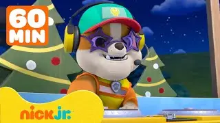 Rubble & Crew | 1 hora de cantos navide&ntilde;os con Rubble 🎄🎶 con Charger y Mix | Nick Jr. en Espa&ntilde;ol
