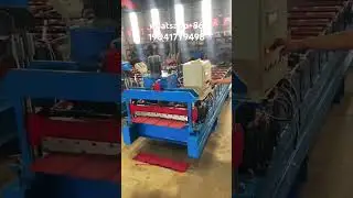 Model 900 color steel tile pressing machine made in China