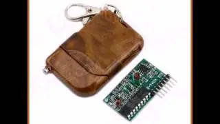 Jtron 2272-M4 Non-lock 4-Way Wireless Remote Control Module w  Receiving Panel