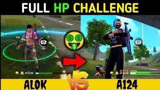ALOK VS A124 || FULL HP HEALING BATTLE || ALOK vs K vs A124 vs Skyler || THE EAGLE ARMY