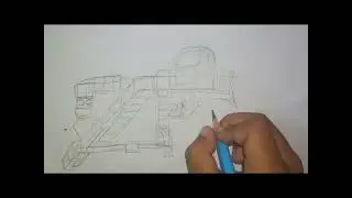 How to draw a caterpillar#carDrawingTutorial#ArtForBeginners#PencilArt#CarArt#DrawingTuitorial