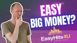 Free Traffic for Websites &ndash; Easy BIG Money? (EasyHits4U Review)