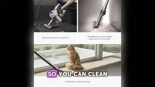 Dyson V8 Plus Cordless Vacuum, Cleans H