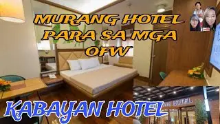 KABAYAN HOTEL PASAY DOUBLE STANDARD ROOM | #kabayanhotel #staycation #ofw