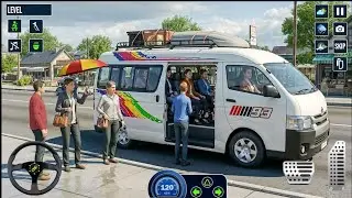 MiniBus Simulator 2026 - Indian Offroad Bus Driving 3D - Bus Game Andriod Gameplay Part 1