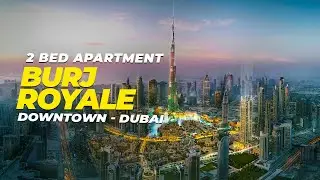 Modern 2 Bed Apartment in Burj Royale, Downtown - Dubai